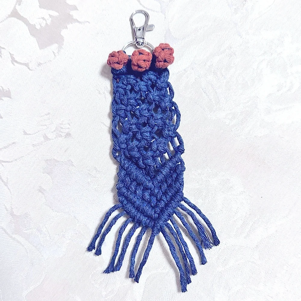 Modern Bohemian Stylish Macrame Keychains: Knotted 2 Perfection, In Every Color